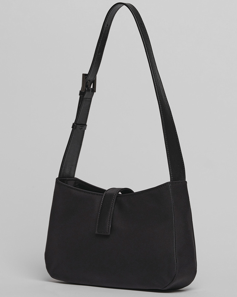 marion tote bag leather (nylon) black